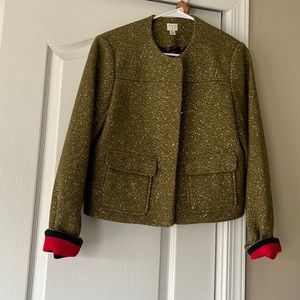 Tweed jacket.  Bought from Target